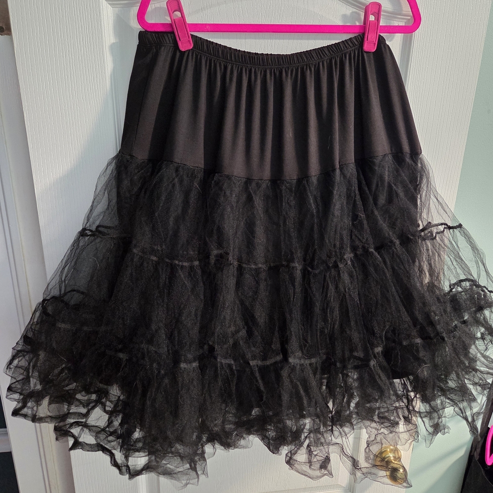 Lindy Bop Black Layered Tulle Skirt